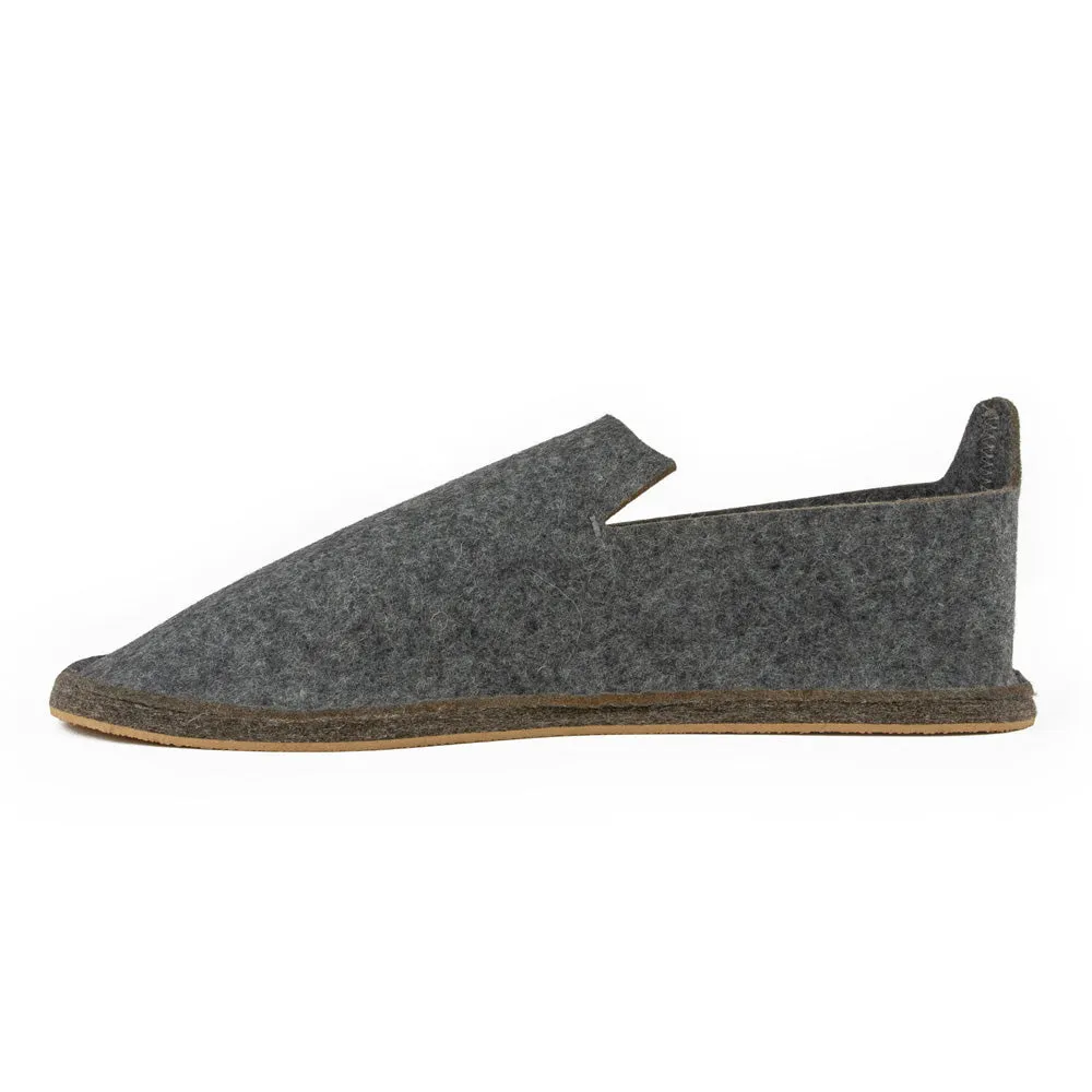 100% Wool Felt Slippers