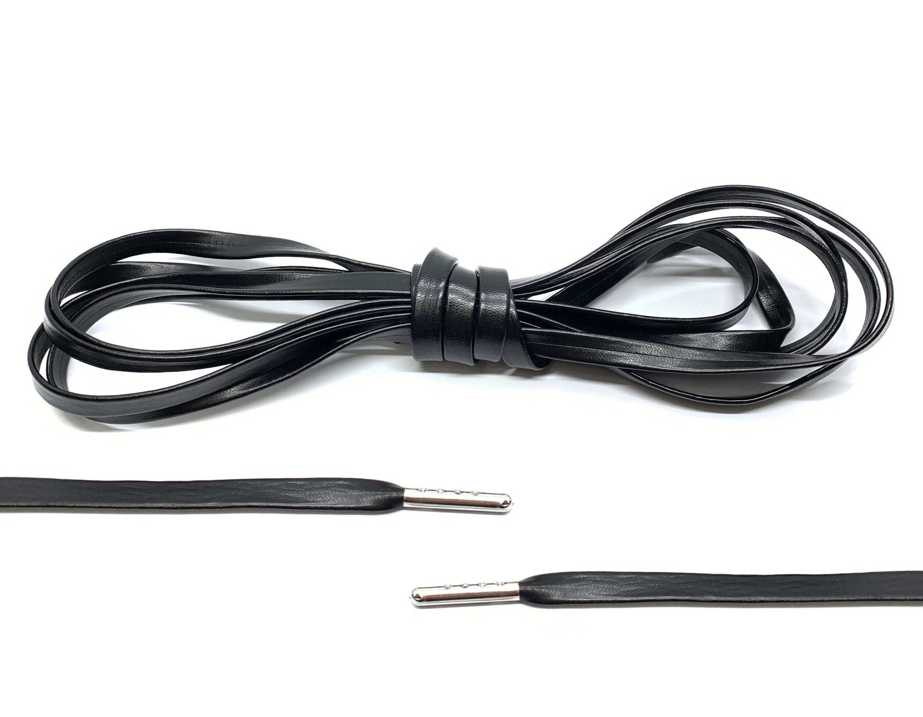 Black Leather Laces
