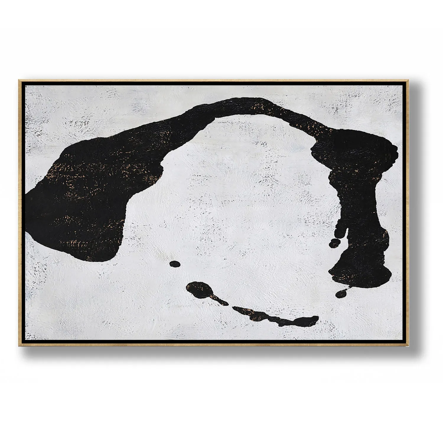 Horizontal Minimalist Abstract Painting H249H