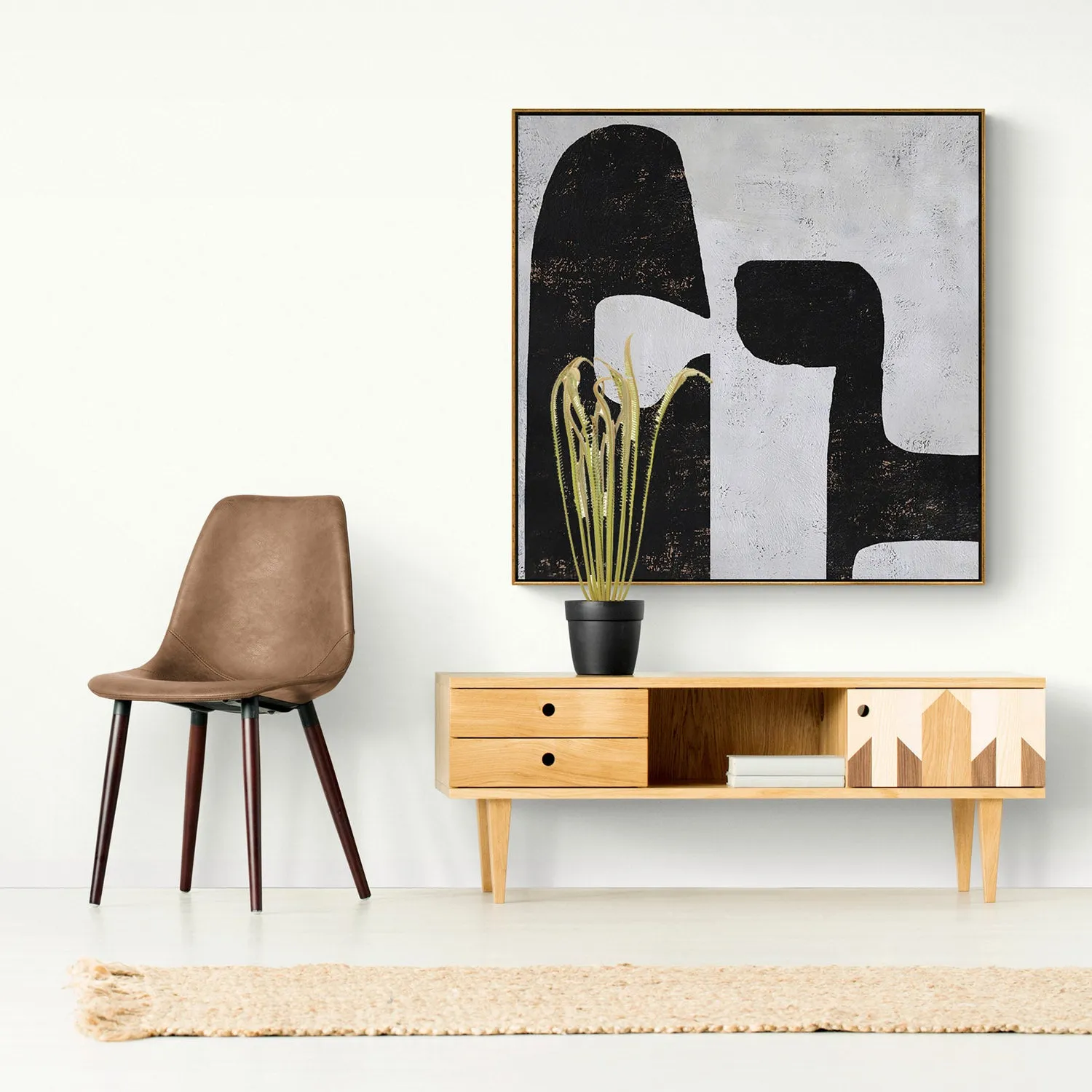Minimalist Minimalist Abstract Painting H197S