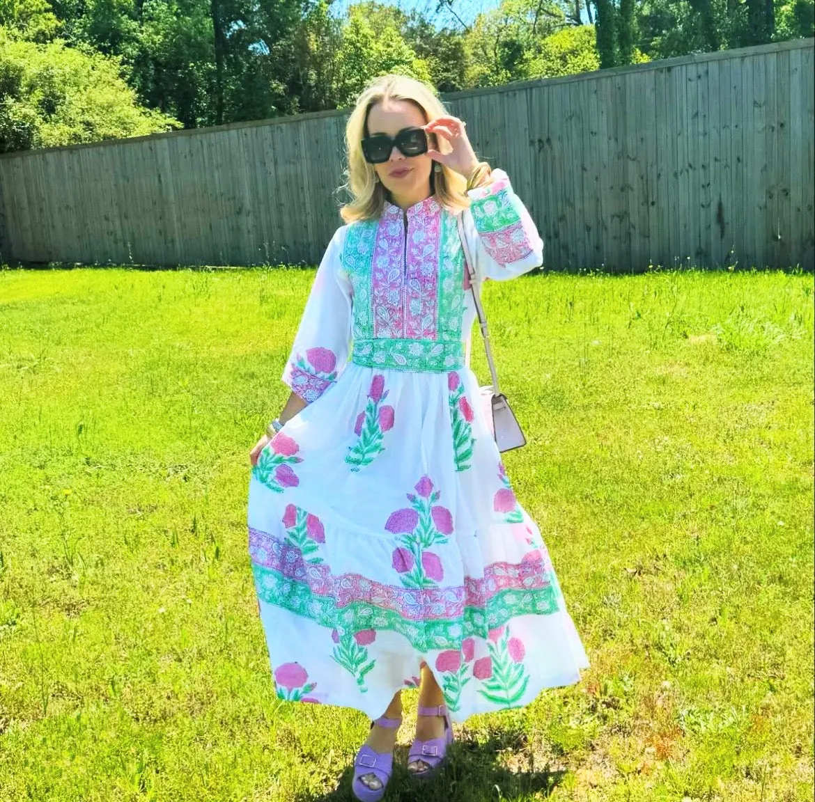 Palm Beach Maxi Dress~Final Sale