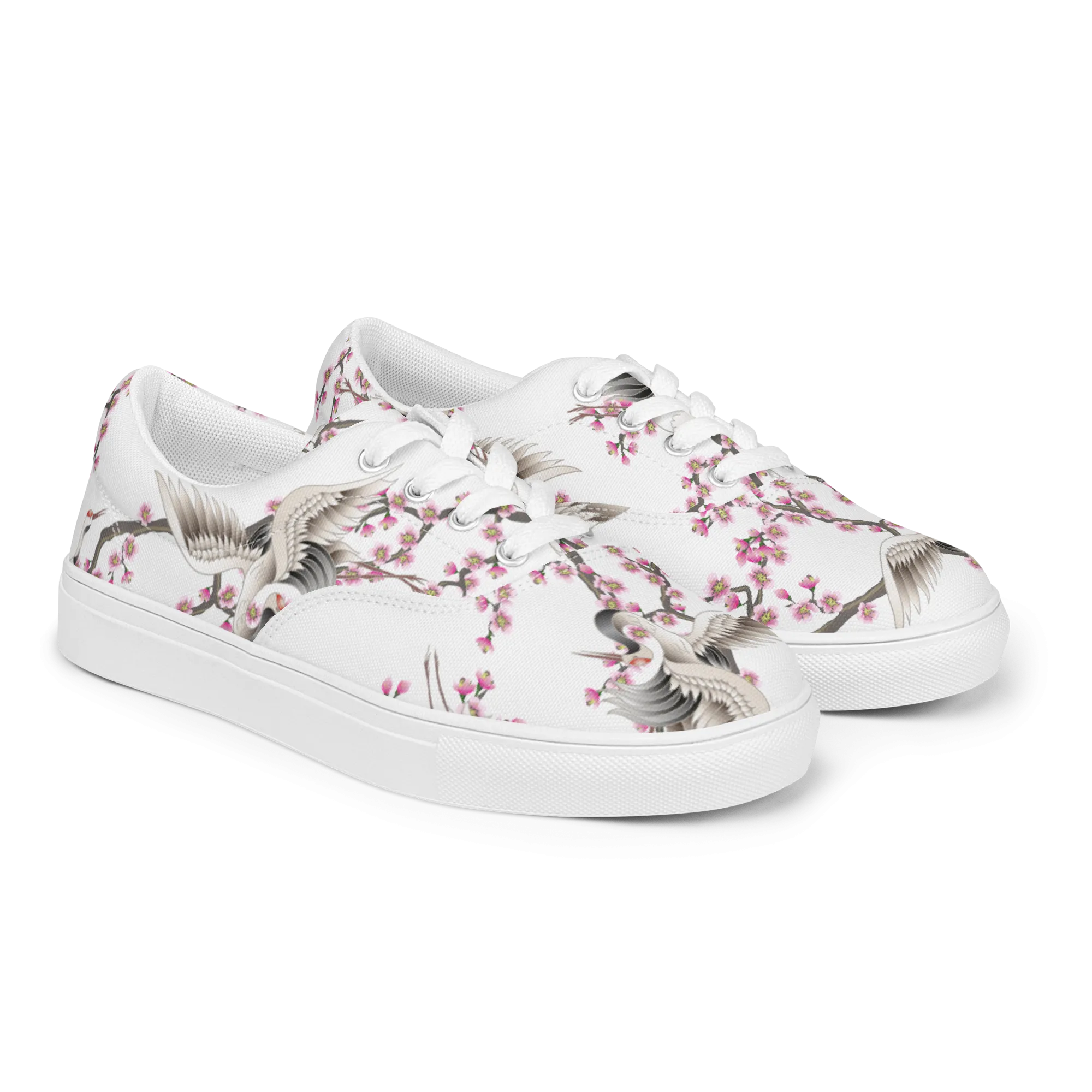 Rogue Labs The Crane Mens White Canvas Shoes