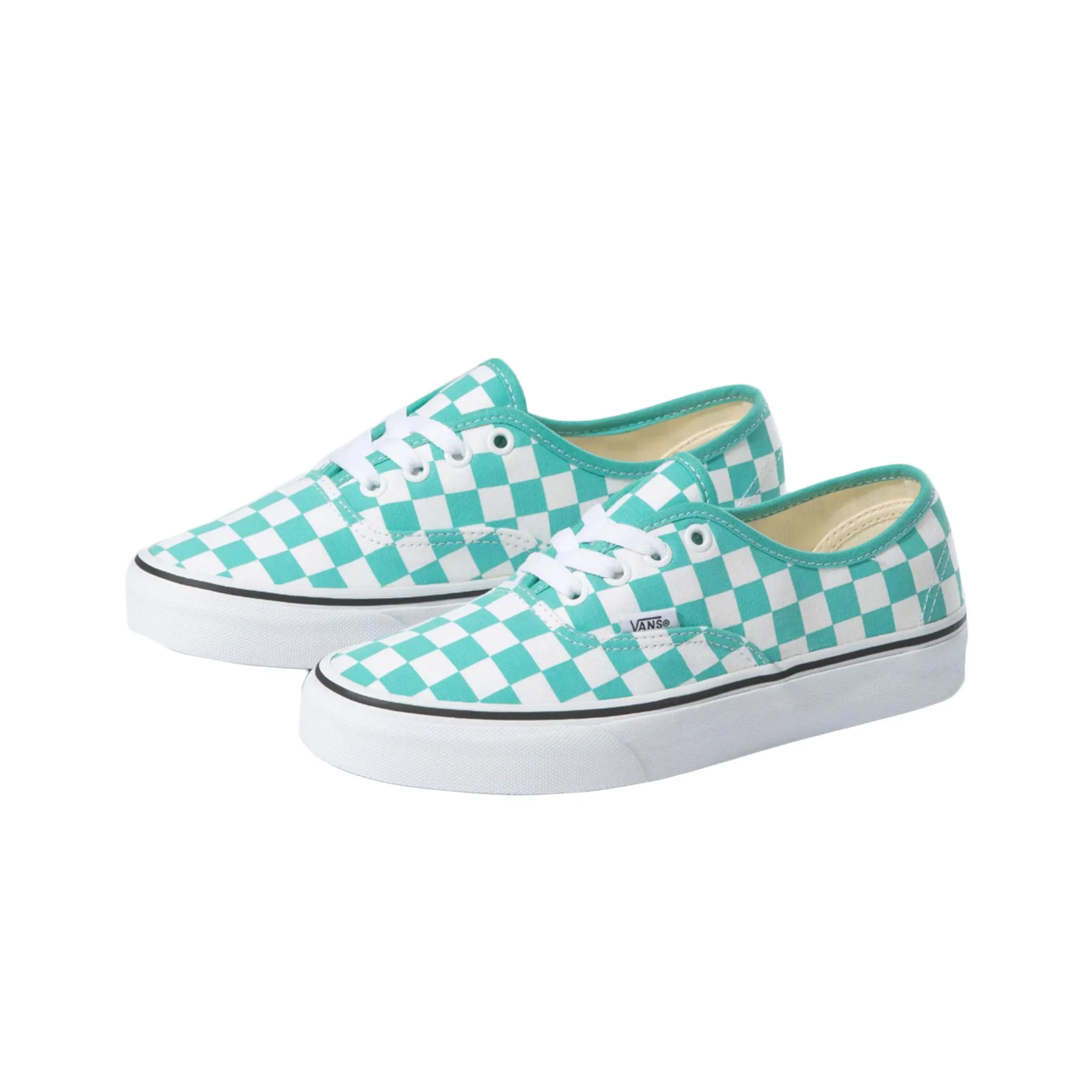 Vans UA Authentic Sneaker, Checkerboard Waterfall/True White